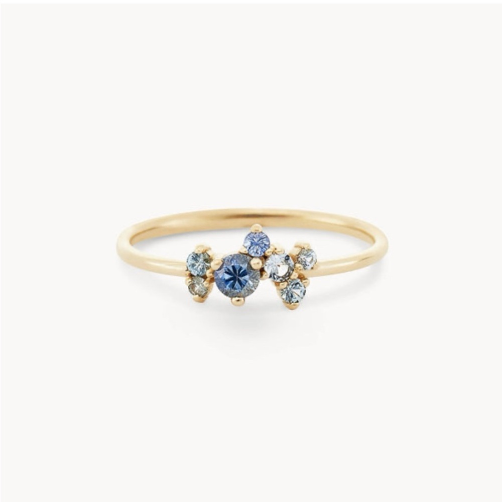 bluboho tie dye ‘something blu’ Ring